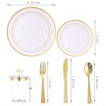 Simple Classic Design Stainless Steel Dinnerware Knives Forks Spoons Included