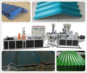 Wholesale popular synthetic resin glazed roof tile production machine from china suppliers