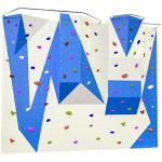 Backdrops Playroom Rock Climbing Wall Fiberlass Material Corrosionproof