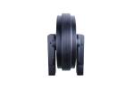Black OEM EC210 Volvo Excavator Idler Heavy Equipment Spare Parts