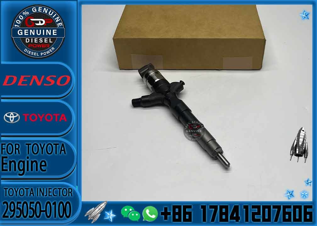 1KD Common Rail Diesel Fuel Injector 295050-0100 2367030190 23670-30196 23670-30190 For Toyota Hilux 1KD-ftv