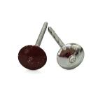 Galvanized Steel Roofing Nail – Large Flat Head & Grooved Shank for Anti-Slip