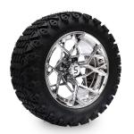 Shu-Ran Golf Cart Warrior 23x10.5-14 Golf Cart All Terrain Tires And 14 Inch