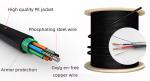 Factory Peice 96 Core GDTA GDTS Photoelectric Hybrid Fiber Optic Cable G652D