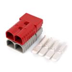 350A 600V Forklift Battery Plug , Winch Trailer Forklift Battery Cable