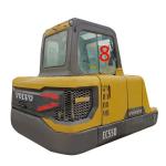 5mm VOLVO Windshield Glass Right Side Excavator Glass Replacement