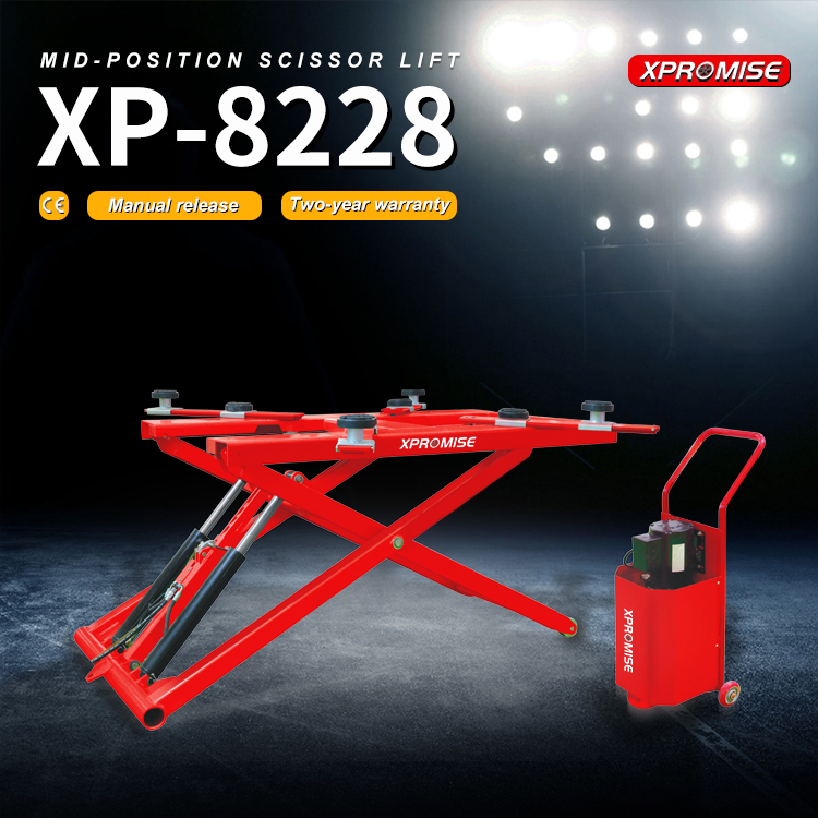 ChCheap Auto Shop Hydraulic Garage Portable Car Lifting Machine Scissor Car Lift