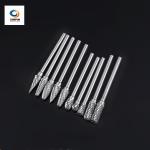 Sharp Flute Cylindrical Carbide Burr , Wear Resistance Tungsten Carbide Rotary