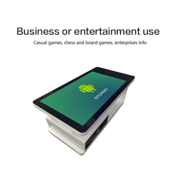 55 Inch Wifi Android LCD Interactive Touch Screen Coffee Table Multi Top For Kids Game