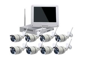 Wholesale Waterproof Wireless 8 Channel Cctv Kit With NVR For Industrial Buildings from china suppliers