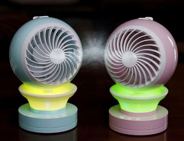 Hot Selling USB Mini Spray Refrigeration Mini Fan Desk Water Spray Humidify