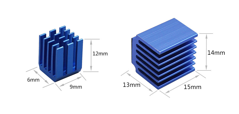 TMC2100 3D Print Heatsink