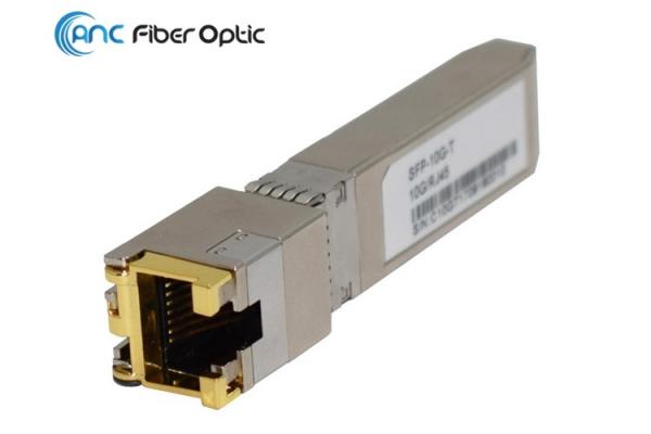Quality 30m Cisco Fiber Sfp Transceiver SFP+ 10GBASE-T Transceiver Copper RJ45 Module for sale