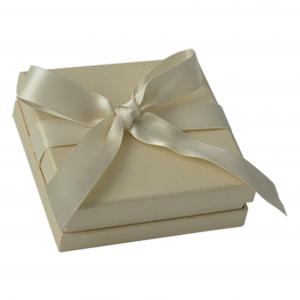 Wholesale Square Cardboard Jewellery Boxes Sustainable Jewelry Packaging With Ribbon from china suppliers