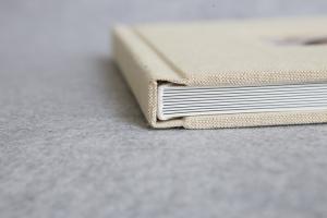 Wholesale Modern Personalized 10 x 10 Fabric Covered Photo Album For Party / Holiday from china suppliers