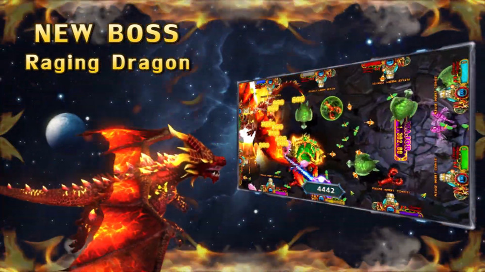 Ocean King 3 Plus Master Table Gambling Fish Arcade Machine 10 Players