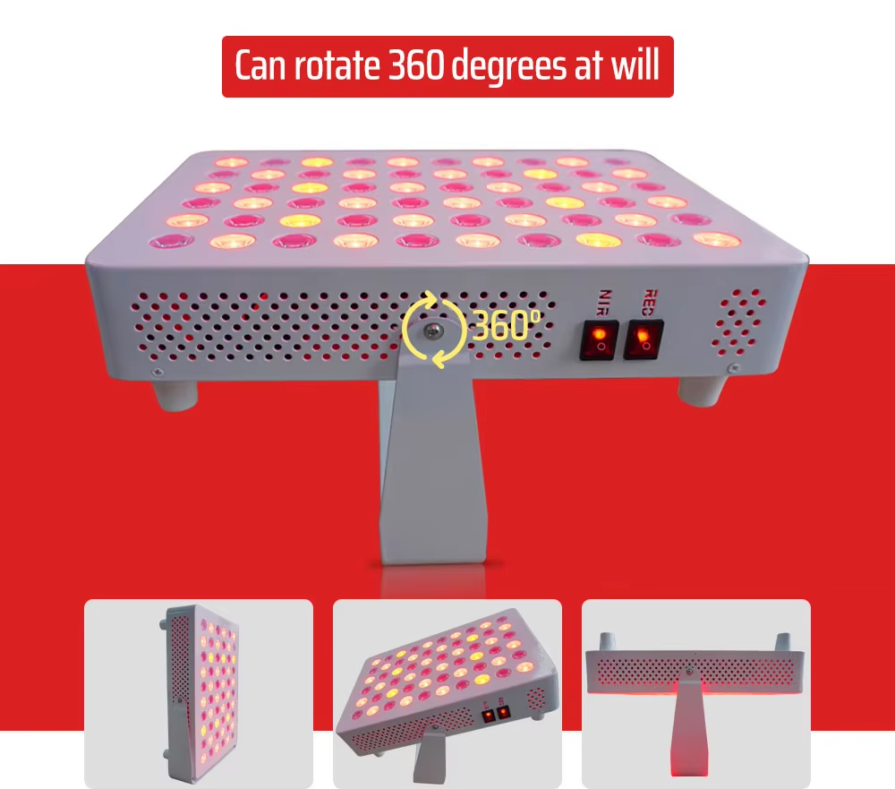 Dual 660nm 850nm 30-Degree For Body Skin Care Home Use Red Light Therapy Panel