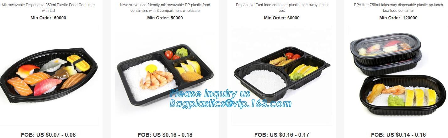 Factory Direct Lid Plastic Lunch Box Clear Food Container,Keep Fresh Crisper Food Box,Fresh Boxpp packaging disposable c