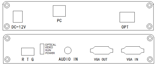 Factory latest 10KM VGA Optical transmitter and receiver loseless VGA Fiber Extender with KVM