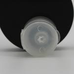 Round PP Cosmetic Bottle Clear 24mm Flip Top Lid