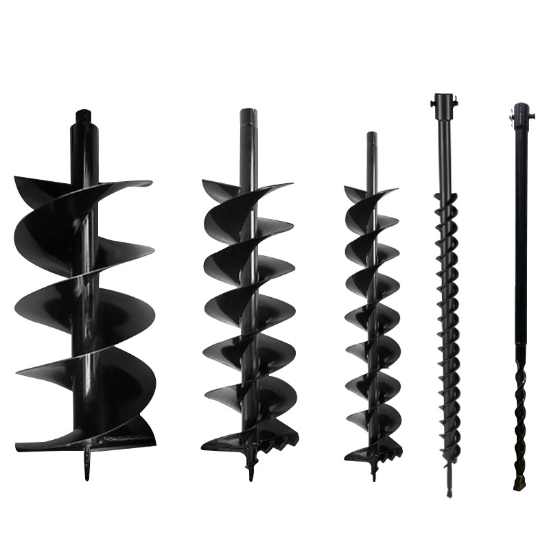 Gasoline Earth Auger 51.7cc Gardening Worker Use Tool For Post Hole