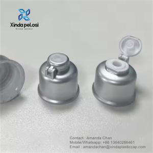 Wholesale Gold Silver Color UV Screw Flip Top Cap Flip Top Cap Plastic For Bottles Usage from china suppliers