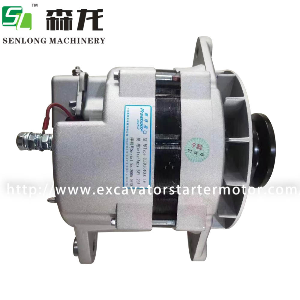 Alternator 24V 120A Cummins Generator W4005030308 8LHA3040UC 8LHA3045UC ALT0178 301N21643Z