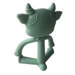 Custom Cartoon Silicone Baby Teether , Food Grade Silicone lnfant Training