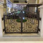 Casting Iron Double Door Anti-theft Entrance Doors Square House Safety Gate