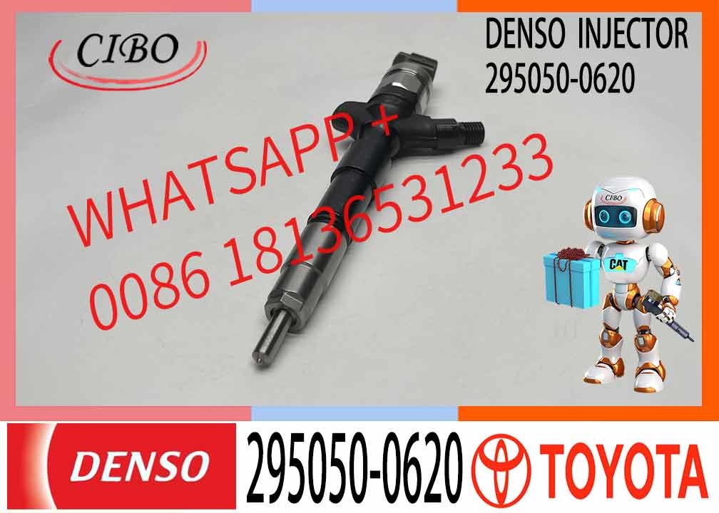 New Common Rail Injector 23670-30420 23670-39425 295050-0620 for 1KD 2KD Diesel Nozzle Assembly High Quality