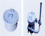 Water Tank Pressure Vessel Dished Ends Cap 16mm Thickness Stainless Steel