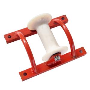 Wholesale 5KN 10KN Straight Cable Roller Steel Frame Cable Roller Straight from china suppliers