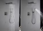 Concealed Tap Bath Shower Mixer Set Matte Black Wall Mounted