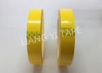 PET Film Transformer Insulation Tape , Heat Resistance Insulation Yellow Mylar
