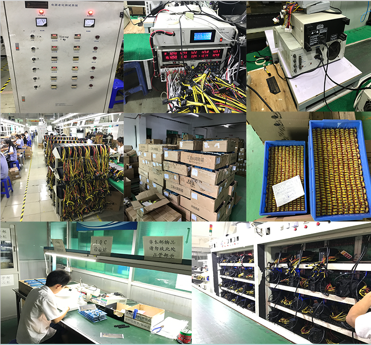 Wholesale Power Supply 1800w Modular 1600 watt power supply Voltage 220v 6 GPU Rig PSU Machine