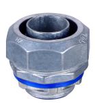 Small Flexible Straight Connector , Liquidtight Flexible Metal Conduit Fittings