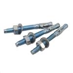Metric Silver M12*90 Carbon Steel Galvanized Wedge Anchor Bolt for Structural