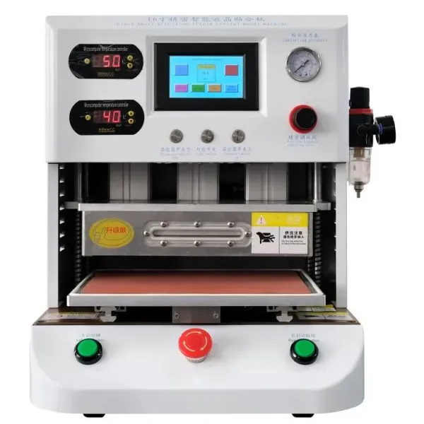 220V 16 Inch OCA Vacuum Laminator for Fast 15 Seconds Mobile Phone Screen Repair with High Fit Efficiency