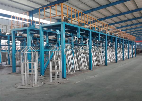 Zinc / Aluminium Alloy Hot Dip Wire Galvanizing Line Save Energy For Steel Wire