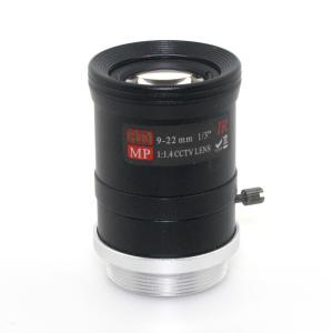 Wholesale Flat Image Megapixel Varifocal Lens 9-22mm High Contrast Performance from china suppliers