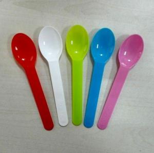 Wholesale Colorful ice cream plastic spoon with logo from china suppliers