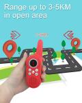 Walkie Talkie Mini 3km ABS Material Estyle Hr-803 Uhf Transceiver For Kids