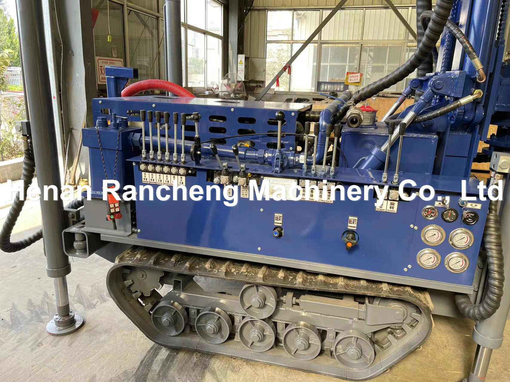 High-performance Yuchai 180m Bore Depth RCF180S Mini Water Well Drilling Machine