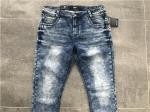 Fashion Mens Denim Jacket And Jeans / Stretch Knit Denim Jeans TW72528