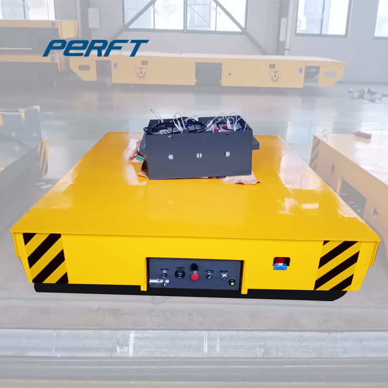 Precise Ladle Electric Motorised Transfer Trolley Heavy Duty Handling