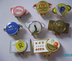 Wholesale Customed size Iron / Brass 1.2mm - 3.0mm Hat Clip Ball Markers from china suppliers