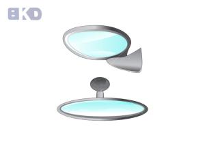 Wholesale Makeup Mirror Beauty Parts Pe Plastic Household Mould 2.4cm Thick from china suppliers