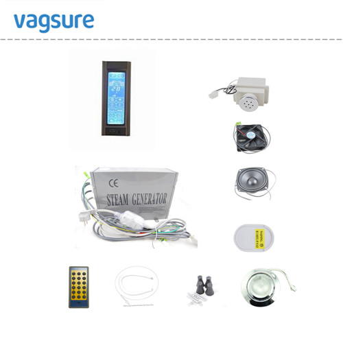 Ozone Germicidal Steam Bath Equipment Temperature Controlled Metal / ABS Material