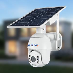 Wholesale 2K Wireless Solar Security Camera PIR Detection IP65 Waterproof Outdoor from china suppliers