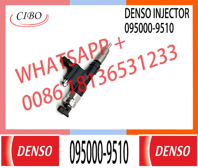 common rail injector 095000-9510 23670-E0510 for Hino 300 N04C Toyota Dyna 095000-9510 injector diesel fuel injector 095